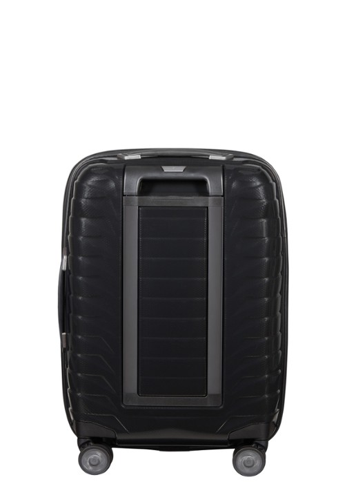Samsonite Proxis vergrootbare spinner 55 cm - achterkant zwart