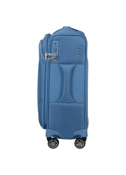Samsonite Re-Lite vergrootbare spinner 55 cm  - detail capri blue