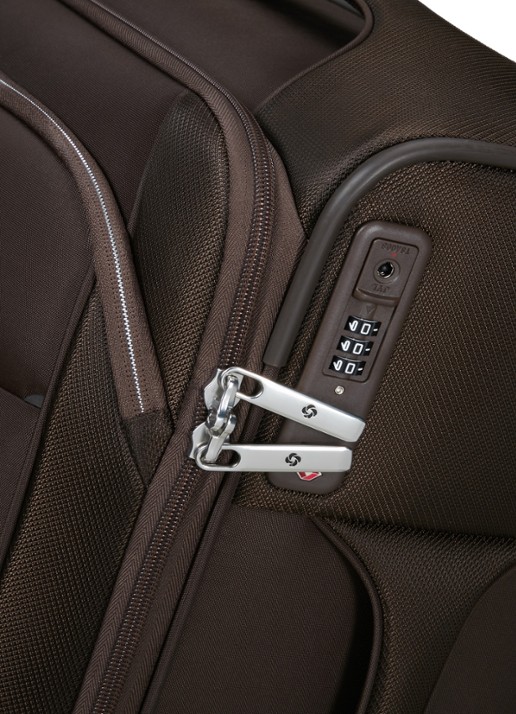 Samsonite Re-Lite vergrootbare spinner 55 cm - detail 5 donkerbruin