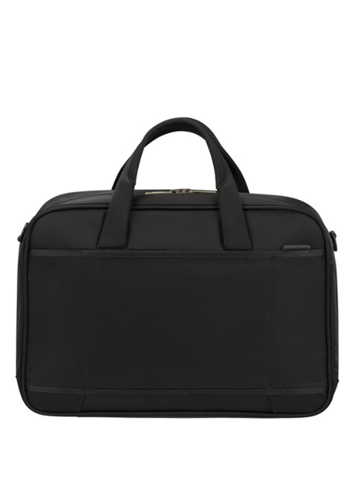 Samsonite Respark laptoptas met 15,6 inch laptopvak - achterkant 3 ozone black / zwart