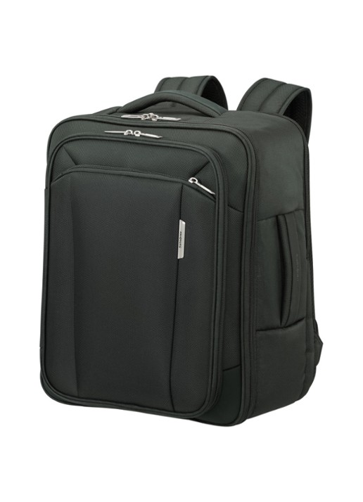 Samsonite Respark M rugzak - voorkant 2 donkergroen