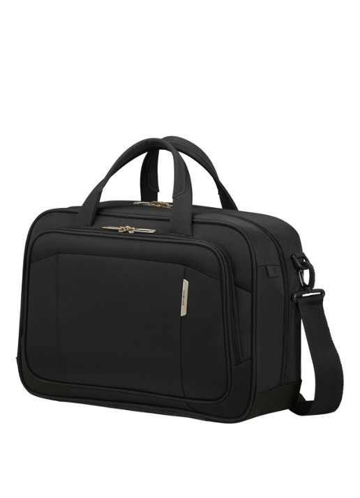 Samsonite Respark schoudertas met 15,6 inch laptopvak - voorkant 2 ozone black / zwart