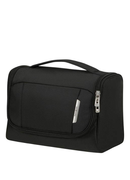 Samsonite Respark toilettas met logo - voorkant 3 zwart
