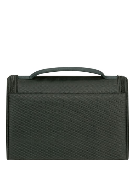 Samsonite Respark toilettas met logo - achterkant mosgroen
