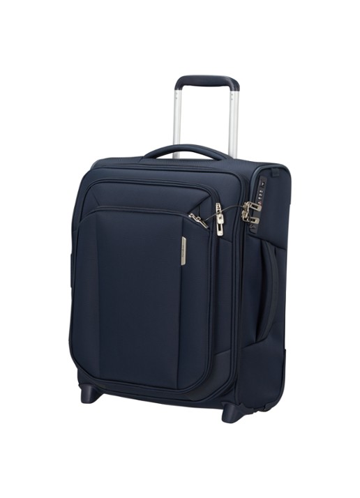 Samsonite Respark trolley 55 cm - voorkant 2 donkerblauw