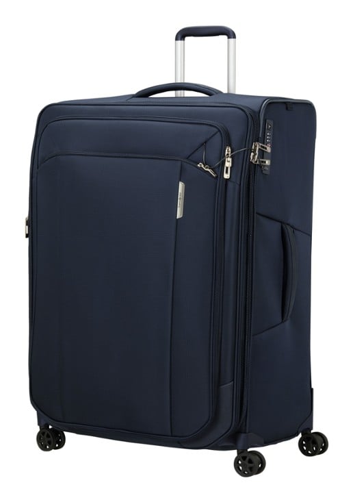 Samsonite Respark vergrootbare spinner 82 cm - voorkant 6 blauw