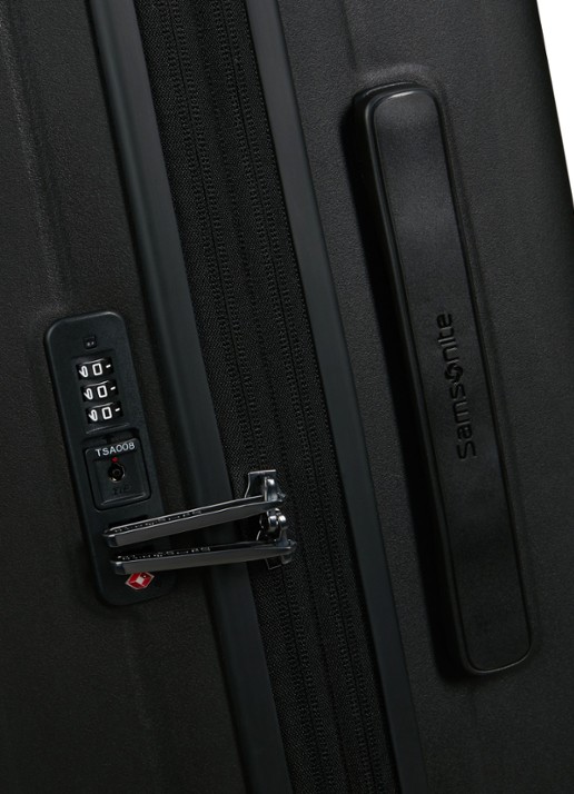 Samsonite Restackd spinner 75 cm - detail 2 zwart