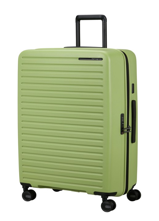 Samsonite Restackd spinner 75 cm - voorkant 3 groen