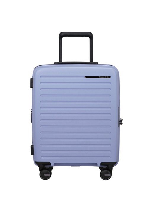 Samsonite Restackd vergrootbare spinner 55 cm - voorkant 2 lavendel
