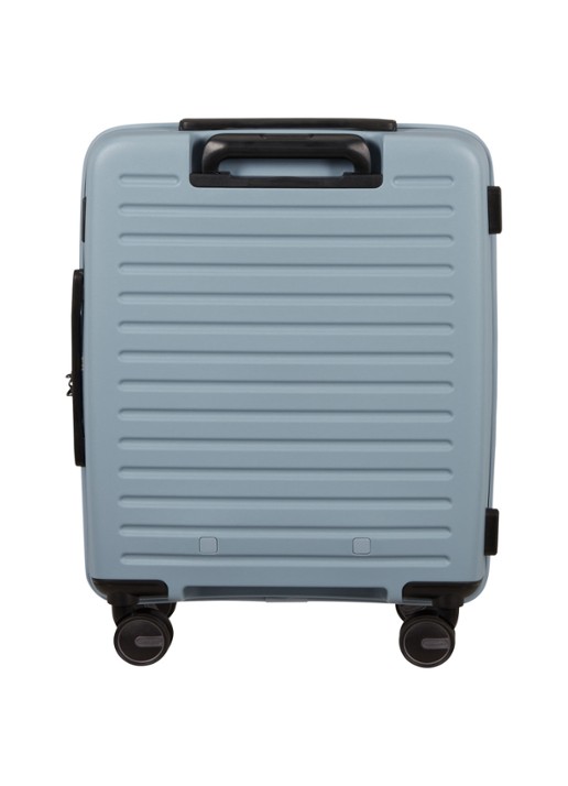 Samsonite Restackd vergrootbare spinner 55 cm - achterkant 3 blauw