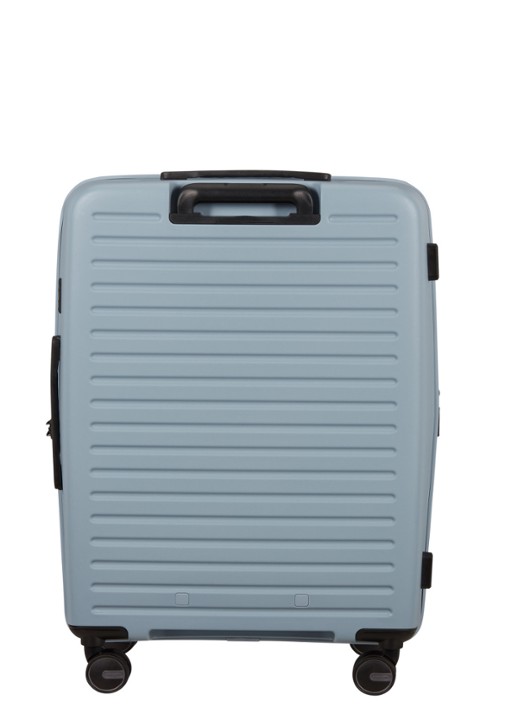 Samsonite Restackd vergrootbare spinner 68 cm - achterkant lichtblauw