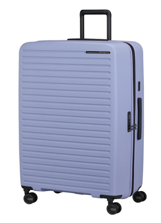 Samsonite Restackd vergrootbare spinner 81 cm - voorkant 2 lavendel