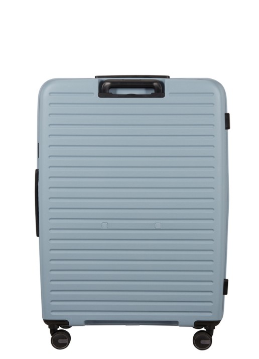 Samsonite Restackd vergrootbare spinner 81 cm - achterkant 3 blauw