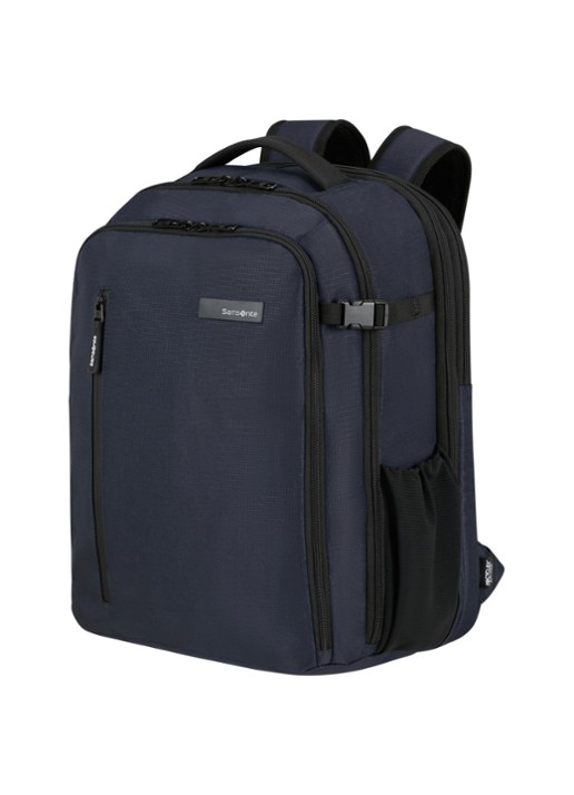 Samsonite Roader L rugzak met 17 inch laptopvak  - voorkant 2 donkerblauw