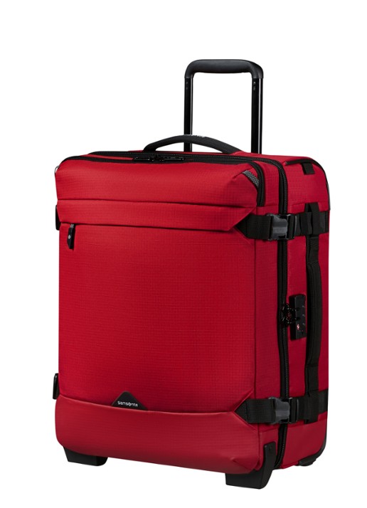Samsonite Roadseeker Duffle/Backpack trolley 55 cm - detail brick red / rood