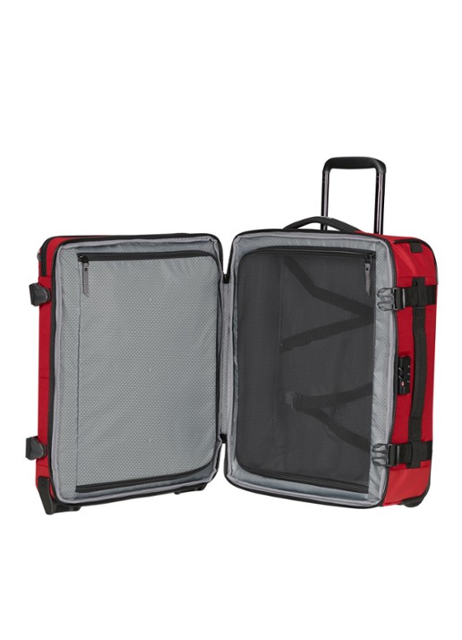 Samsonite Roadseeker Duffle/Backpack trolley 55 cm - voorkant 5 brick red / rood