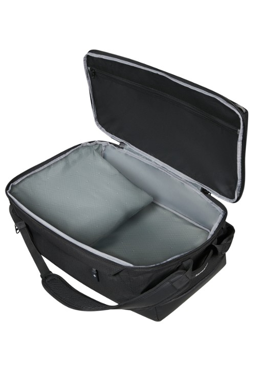 Samsonite Roadseeker Duffle S rugzak  - achterkant deep black / zwart