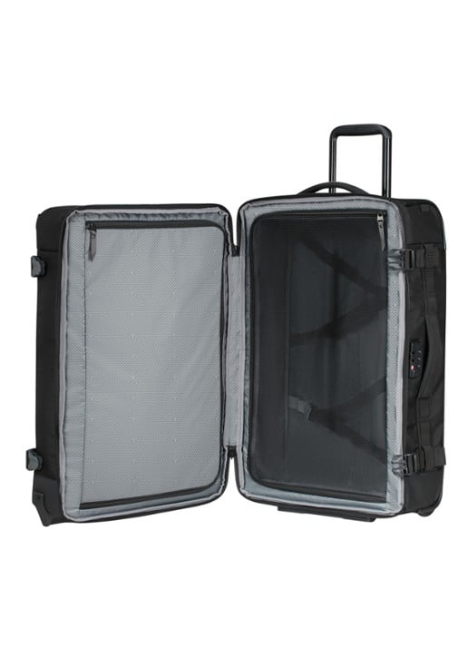 Samsonite Roadseeker Duffle trolley 68 cm - voorkant 5 deep black / zwart