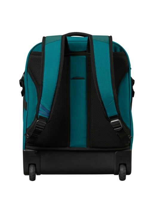 Samsonite Roadseeker Laptop/Backpack trolley met 17,3 inch laptopvak - achterkant 3 deep teal / zeegroen