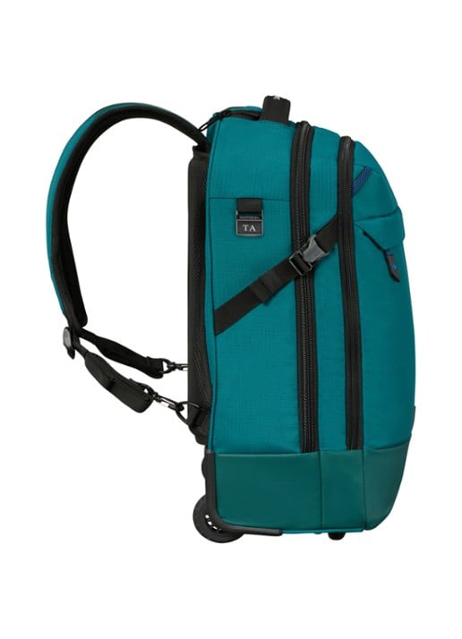 Samsonite Roadseeker Laptop/Backpack trolley met 17,3 inch laptopvak - detail 5 deep teal / zeegroen