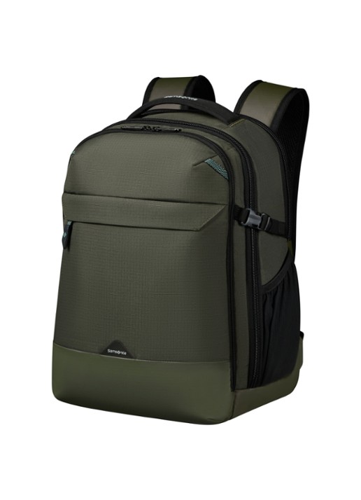 Samsonite Roadseeker laptoprugzak met 15,6 inch laptopvak - detail 2 dark olive / olijfgroen