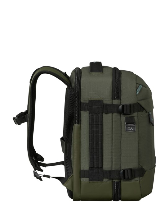 Samsonite Roadseeker Travel rugzak met 14 inch laptopvak - detail 2 dark olive / olijfgroen