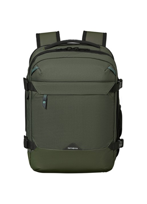 Samsonite Roadseeker Travel rugzak met 14 inch laptopvak - voorkant 4 dark olive / olijfgroen