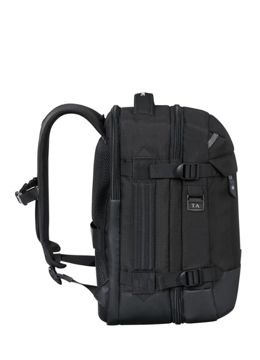 Samsonite Roadseeker Travel rugzak met 14 inch laptopvak - detail 2 deep black / zwart