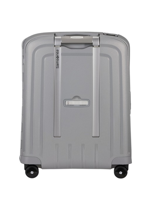 Samsonite S'Cure spinner 55 cm - achterkant 3 zilver