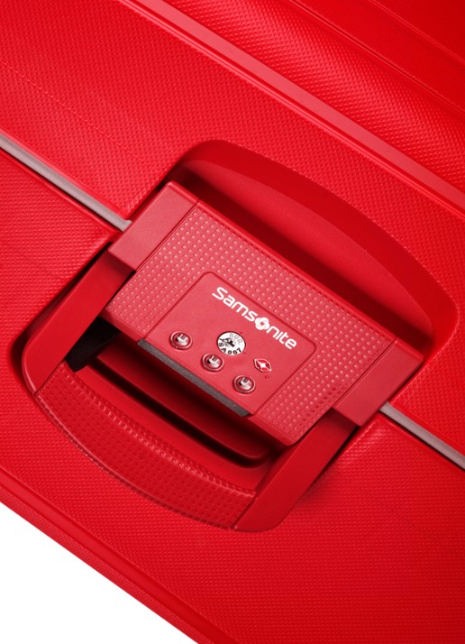 Samsonite S'Cure spinner 69 cm  - detail 6 steenrood