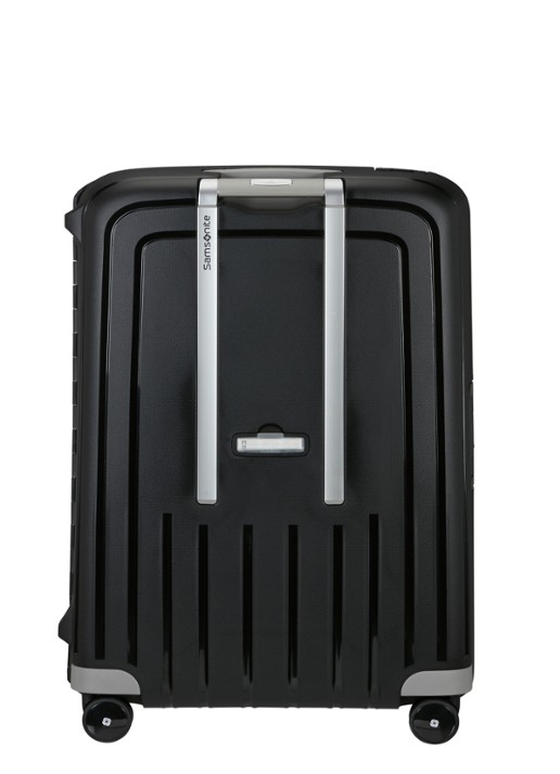 Samsonite S'Cure spinner 75 cm - achterkant 3 zwart