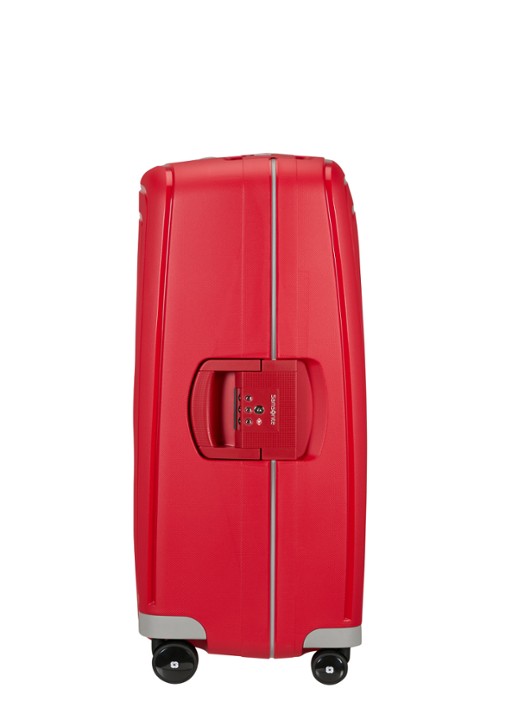 Samsonite S'Cure spinner 75 cm - detail 4 steenrood