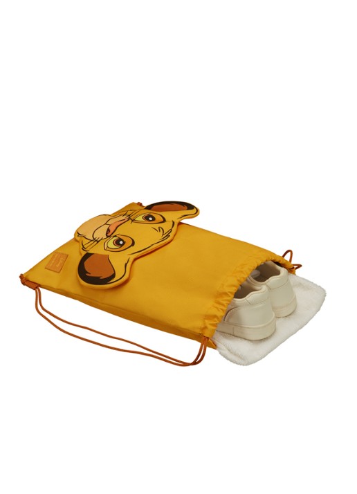 Samsonite Sammies Disney gym rugzak - achterkant 4 geel