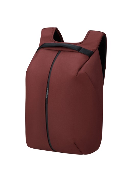 Samsonite Securipak 2.0 rugzak met 15,6 inch laptopvak - voorkant 3 bordeauxrood