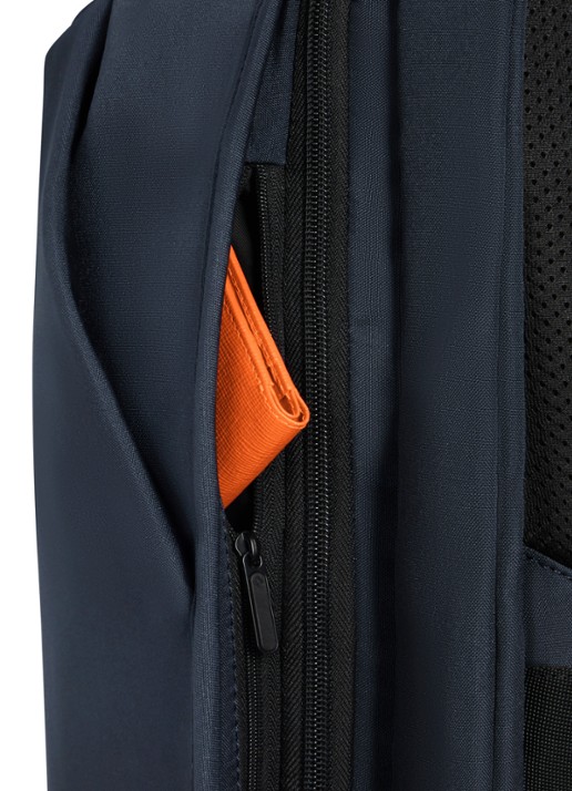 Samsonite Securipak 2.0 rugzak met 17,3 inch laptopvak - detail 5 donkerblauw
