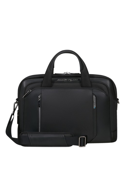 Samsonite Spectrolite 4.0 laptoptas met 15.6 inch laptopvak - voorkant 2 zwart