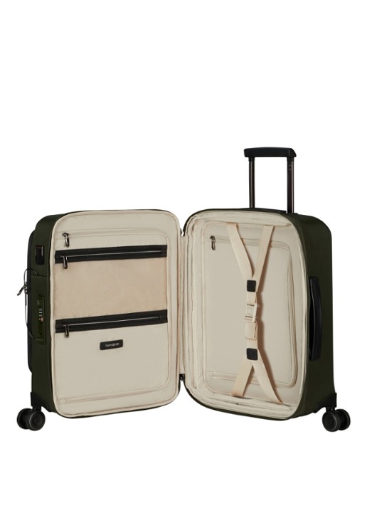 Samsonite Splendix spinner 55 cm - detail donkergroen