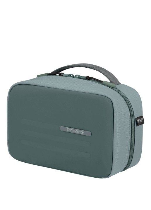 Samsonite Stackd toilettas met logo - detail zeegroen