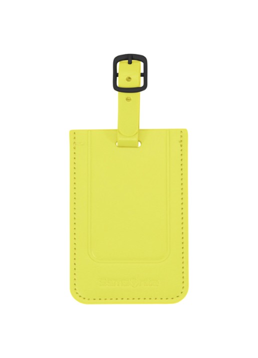 Samsonite TA Revolution bagagelabel set van 2 - voorkant 2 lime