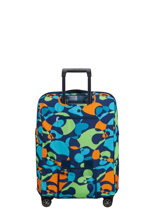 Samsonite TA Revolution M kofferhoes - achterkant 3 groen