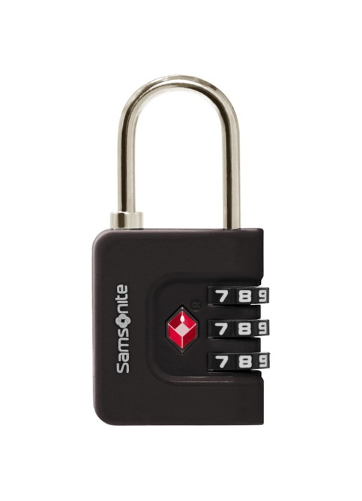 Samsonite TA Revolution TSA cijferslot - voorkant 2 zwart