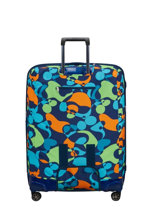 Samsonite TA Revolution XL kofferhoes - achterkant groen