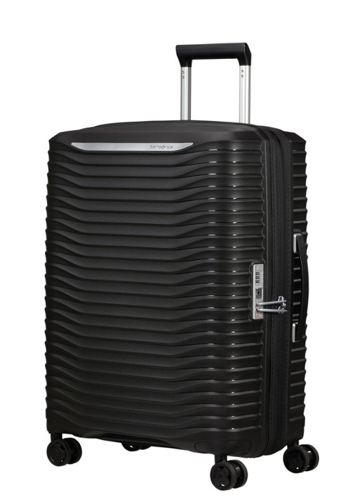 Samsonite Upscape spinner 68 cm - voorkant 2 zwart