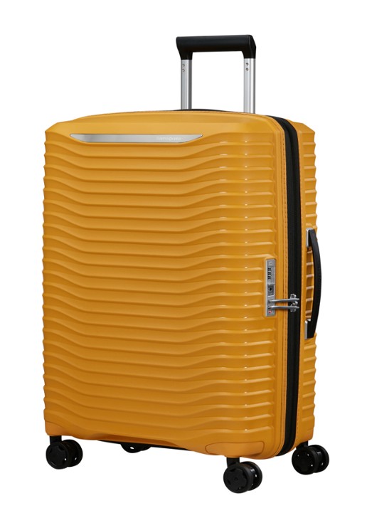 Samsonite Upscape spinner 68 cm - voorkant 2 geel