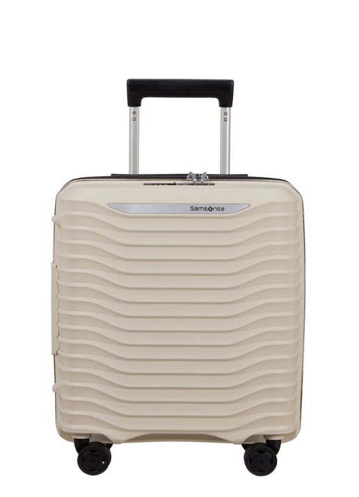 Samsonite Upscape vergrootbare spinner 45 cm - voorkant 3 zand