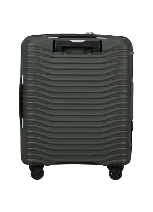 Samsonite Upscape vergrootbare spinner 55 cm - achterkant 3 donkergroen