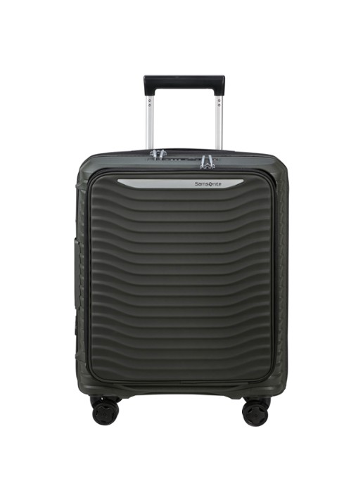 Samsonite Upscape vergrootbare spinner 55 cm - voorkant donkergroen