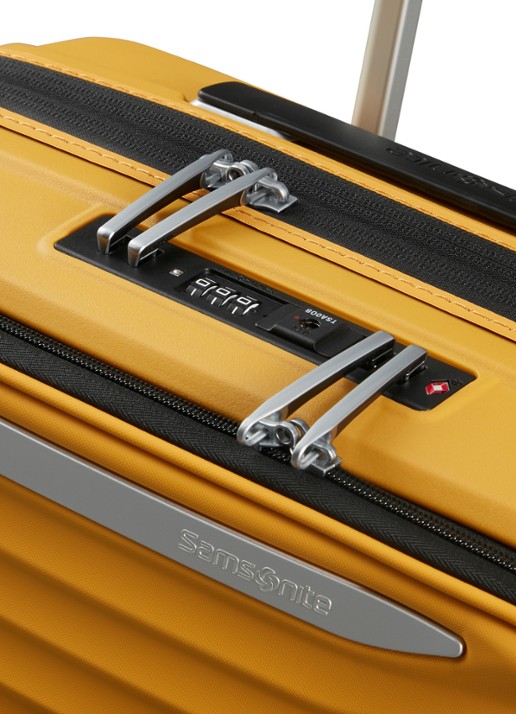 Samsonite Upscape vergrootbare spinner 55 cm - detail 3 geel