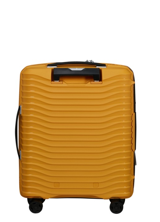Samsonite Upscape vergrootbare spinner 55 cm - achterkant mosterd