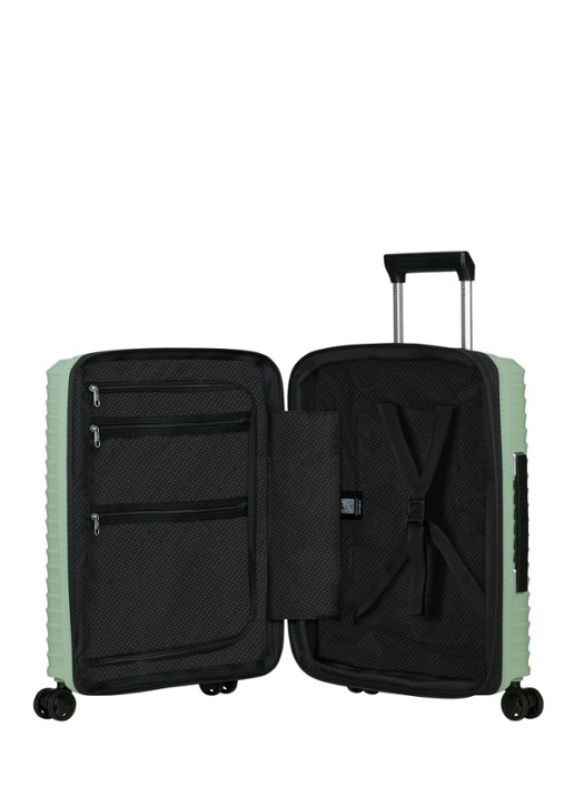 Samsonite Upscape vergrootbare spinner 55 cm - achterkant 5 lichtgroen
